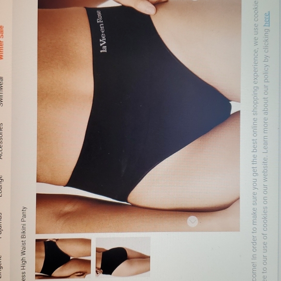 La Vie en Rose Seamless panty - Picture 6 of 6